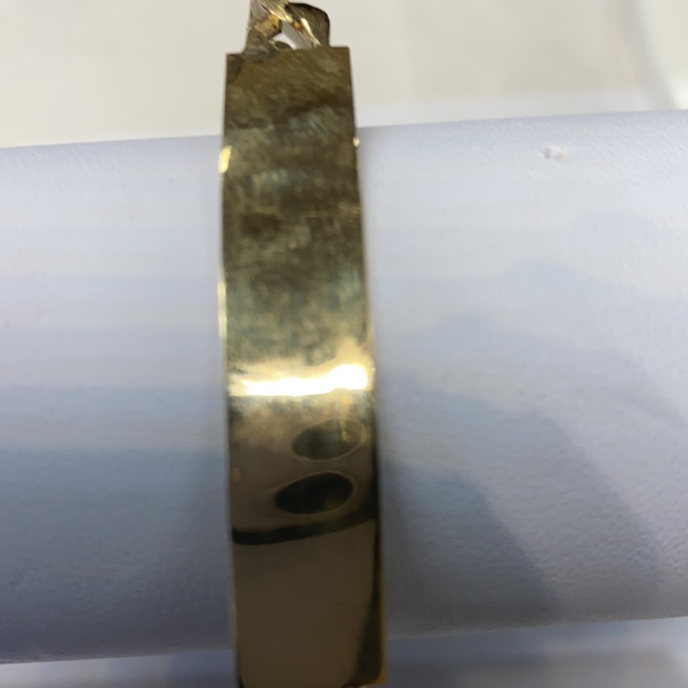 NEW Solid 10K ID Bracelet